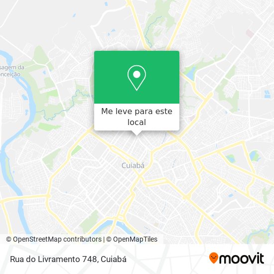 Rua do Livramento 748 mapa