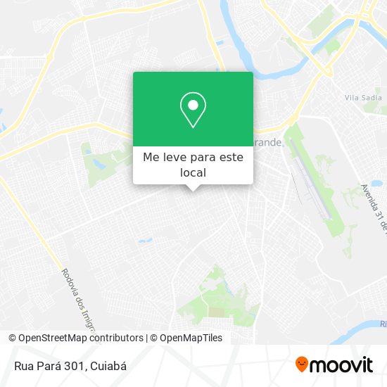 Rua Pará 301 mapa