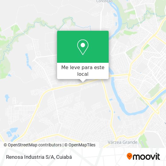 Renosa Industria S/A mapa
