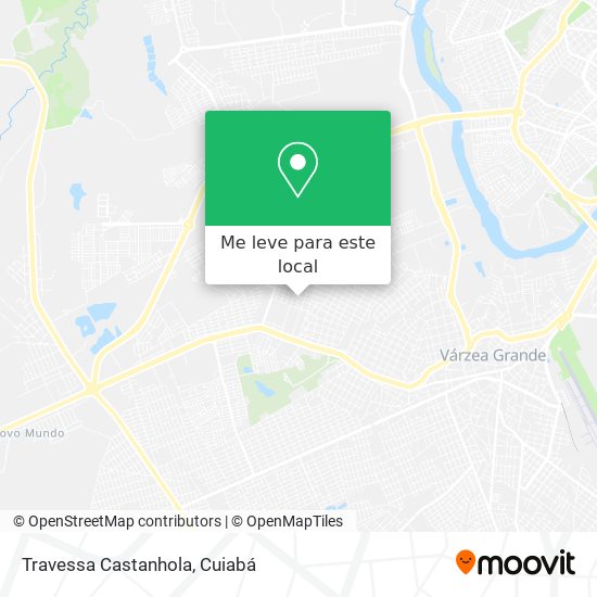 Travessa Castanhola mapa