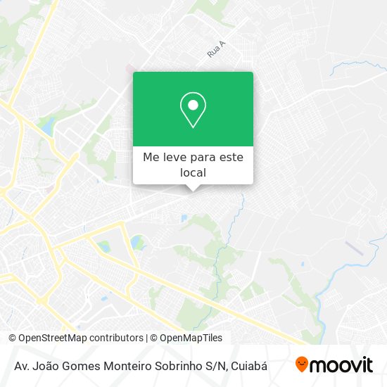 Av. João Gomes Monteiro Sobrinho S / N mapa