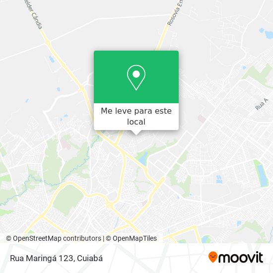 Rua Maringá 123 mapa
