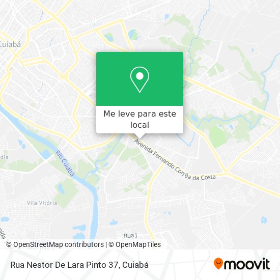 Rua Nestor De Lara Pinto 37 mapa