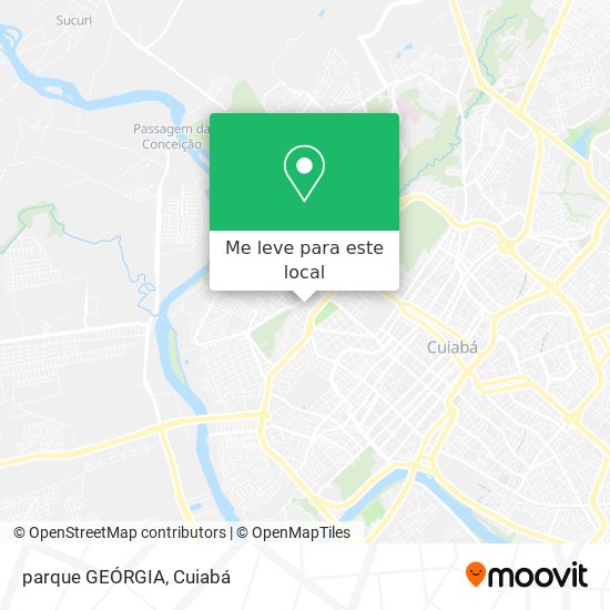 parque GEÓRGIA mapa