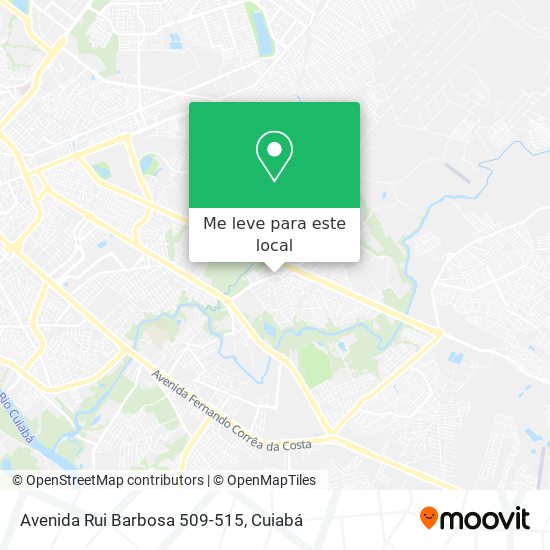 Avenida Rui Barbosa 509-515 mapa