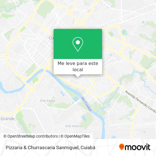 Pizzaria & Churrascaria Sanmiguel mapa