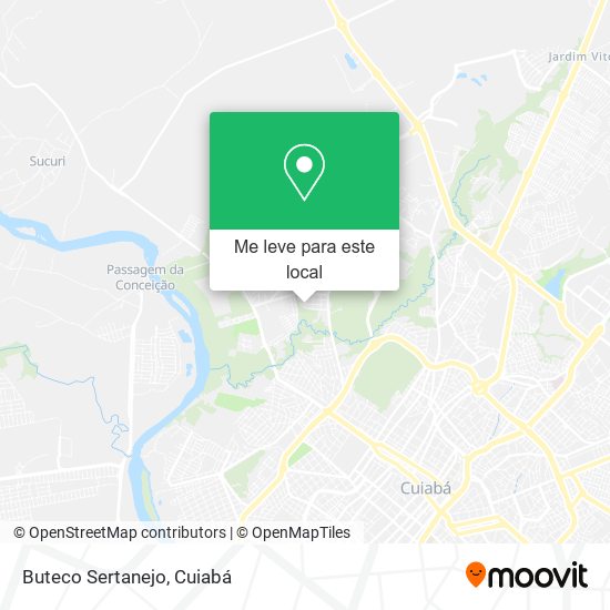 Buteco Sertanejo mapa