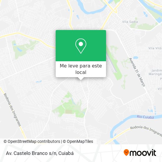 Av. Castelo Branco s/n mapa