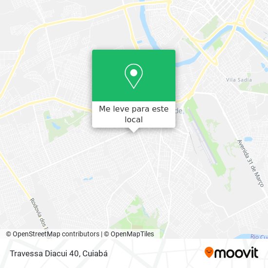 Travessa Diacui 40 mapa