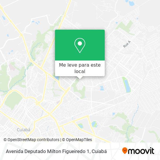 Avenida Deputado Milton Figueiredo 1 mapa