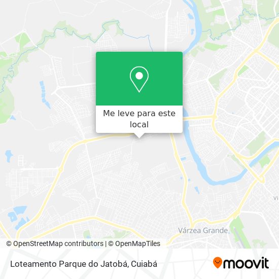 Loteamento Parque do Jatobá mapa