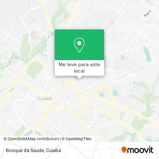 Bosque da Saude mapa