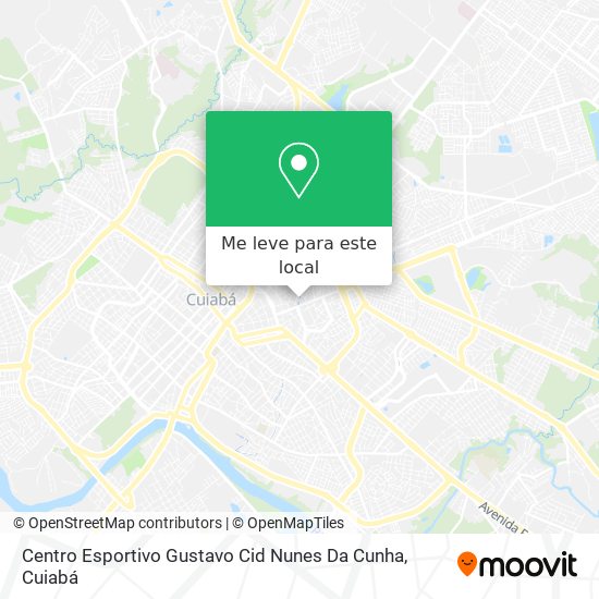 Centro Esportivo Gustavo Cid Nunes Da Cunha mapa