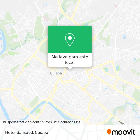 Hotel Sansaed mapa