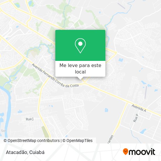 Atacadão mapa