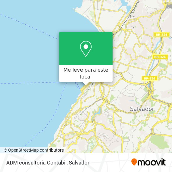 ADM consultoria Contabil mapa