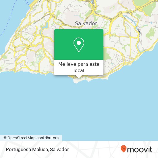 Portuguesa Maluca mapa