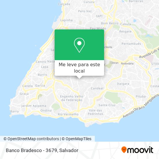Banco Bradesco - 3679 mapa