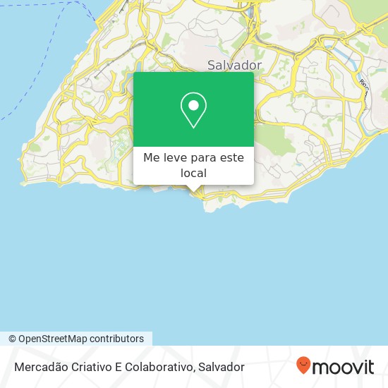 Mercadão Criativo E Colaborativo mapa