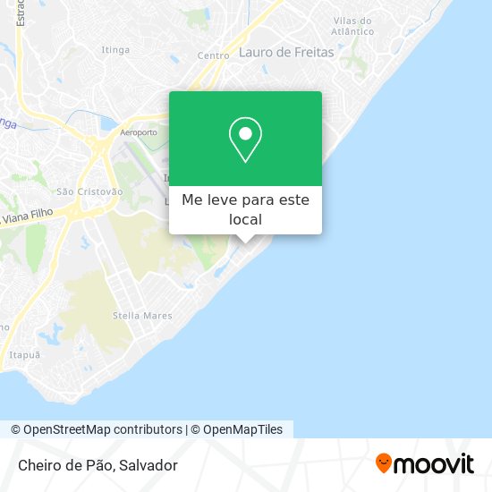 Cheiro de Pão mapa