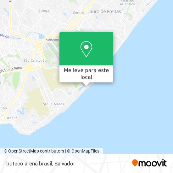 boteco arena brasil mapa