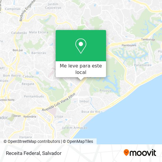 Receita Federal mapa