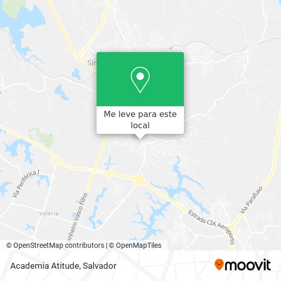 Academia Atitude mapa