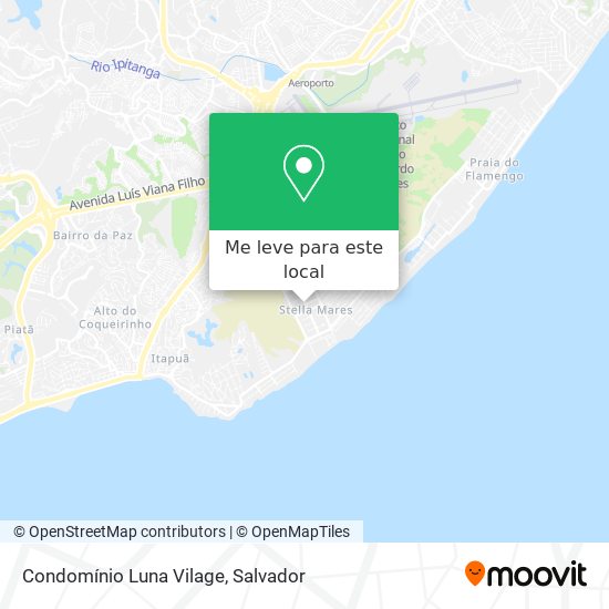 Condomínio Luna Vilage mapa