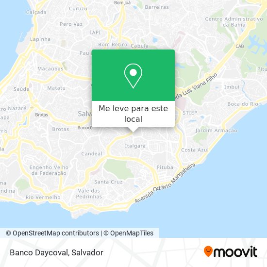 Banco Daycoval mapa