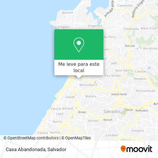 Casa Abandonada mapa