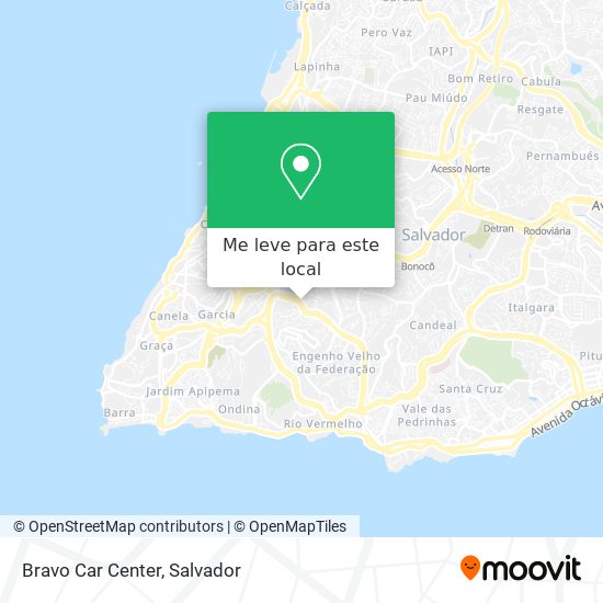 Bravo Car Center mapa