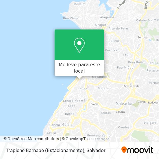 Trapiche Barnabé (Estacionamento) mapa