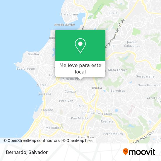 Bernardo mapa