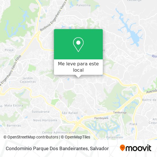 Condomínio Parque Dos Bandeirantes mapa