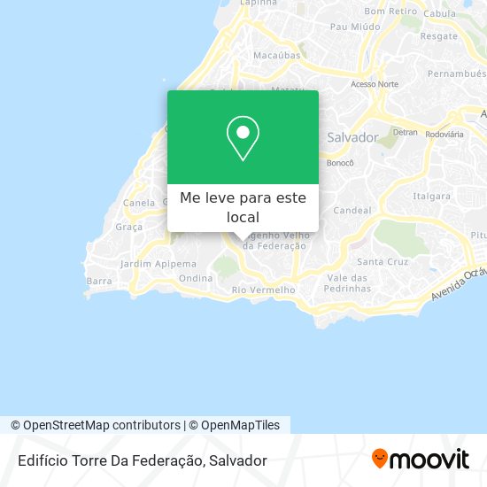 Edifício Torre Da Federação mapa