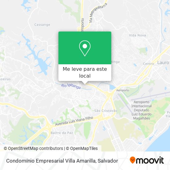 Condomínio Empresarial Villa Amarilla mapa