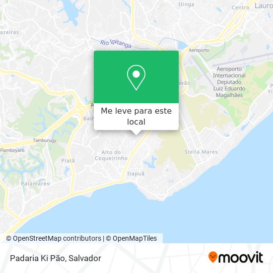 Padaria Ki Pão mapa