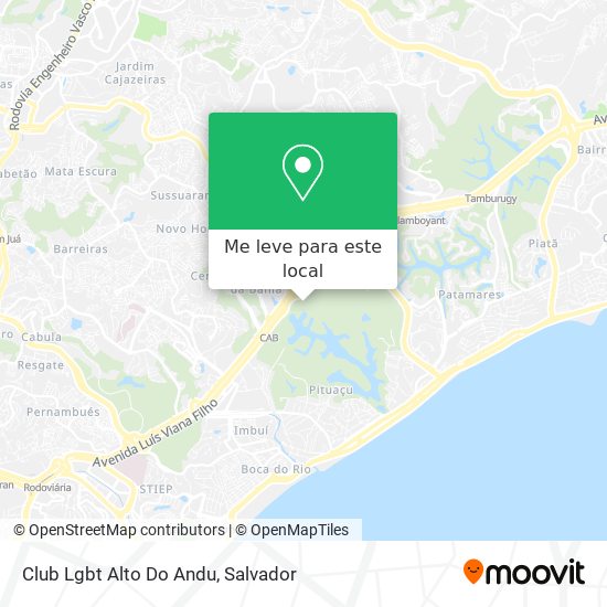 Club Lgbt Alto Do Andu mapa