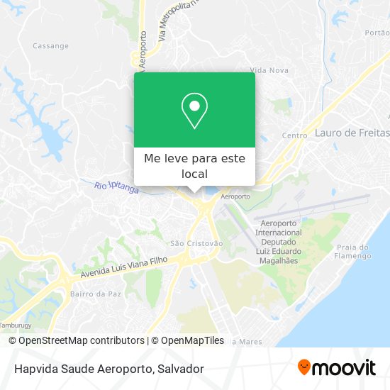 Hapvida Saude Aeroporto mapa