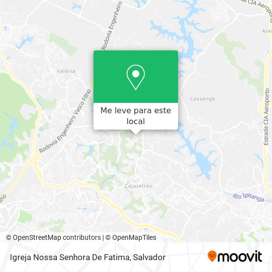 Igreja Nossa Senhora De Fatima mapa