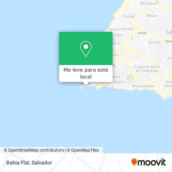 Bahia Flat mapa