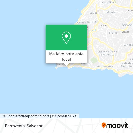 Barravento mapa