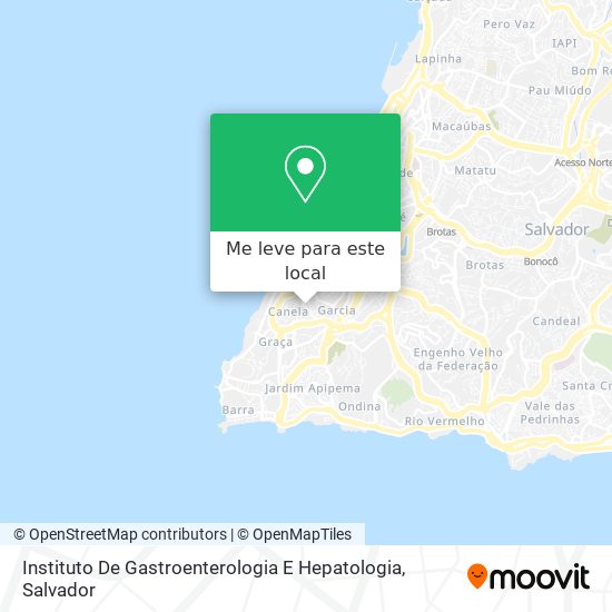 Instituto De Gastroenterologia E Hepatologia mapa