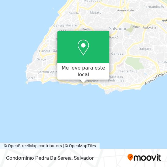 Condomínio Pedra Da Sereia mapa