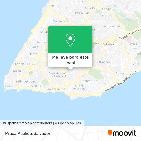 Praça Pública mapa