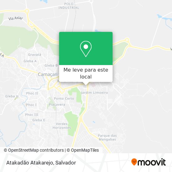 Atakadão Atakarejo mapa