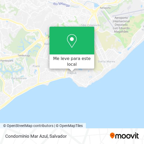 Condomínio Mar Azul mapa