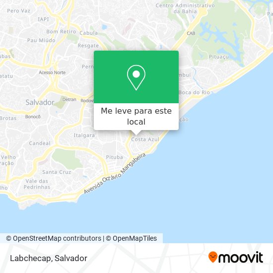 Labchecap mapa