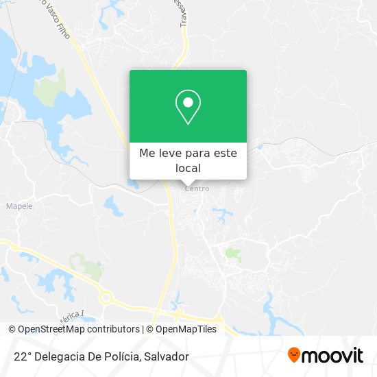 22° Delegacia De Polícia mapa