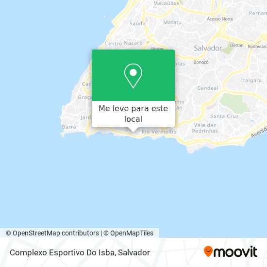 Complexo Esportivo Do Isba mapa